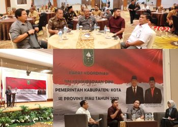 Kasi A Bidang Intelijen Kejati Riau Hadir  Dalam Rapat Koordinasi Wasdim 2023