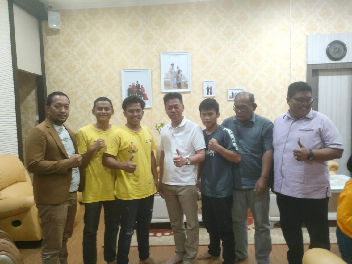 Bupati Afrizal Sintong Ajak Masyarakat Saksikan Atlet MMA Rohil di Semi Final
