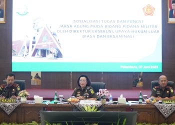 Kedatangan Direktur Uheksi, Kajati Riau: Bisa Menambah Wawasan Kami