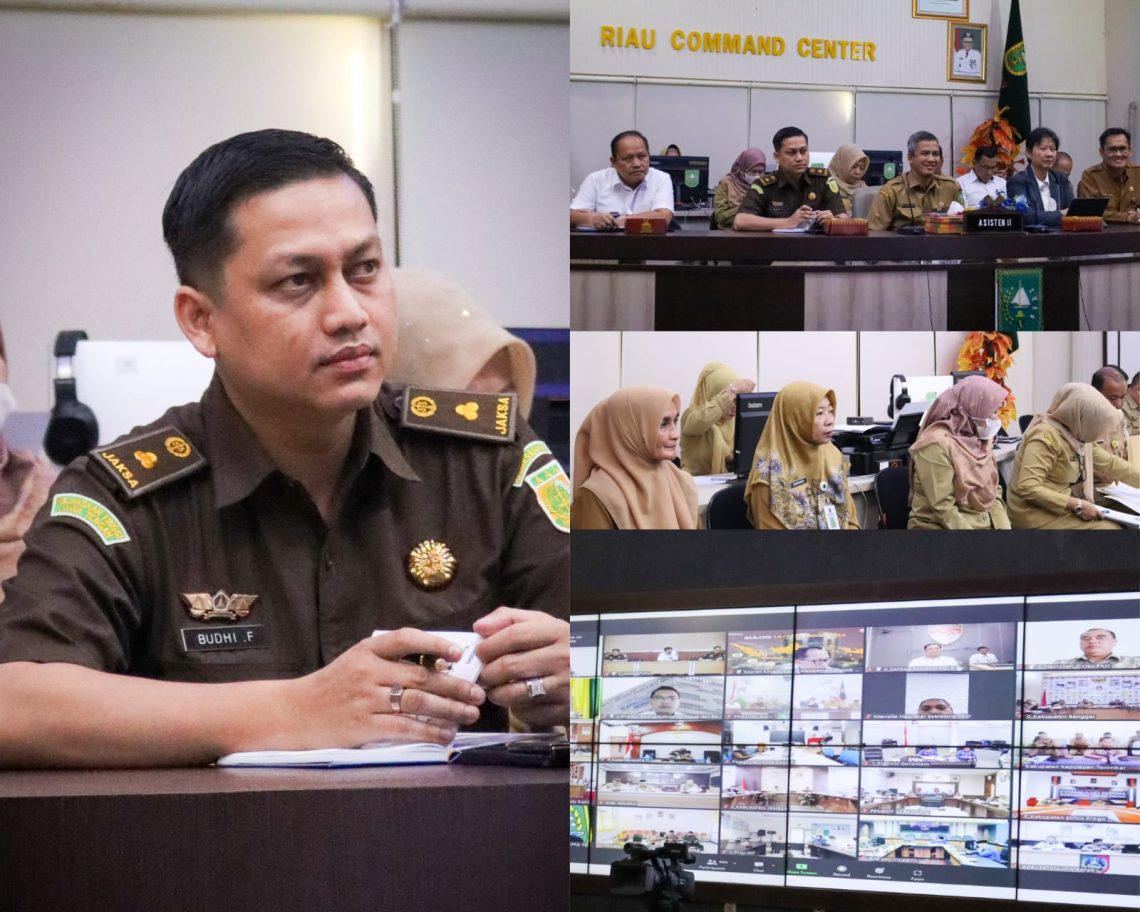 Kasi Perdata Datun Kejati Riau Ikuti Rakor Pengendalian Inflasi 2023