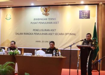 Pusat Pemulihan Aset Kejagung Gelar Bimbingan Teknis di Jambi