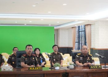 Kajati Riau Ikuti Sosialisasi Linimasa Pelaksanaan Penilaian Pembangunan