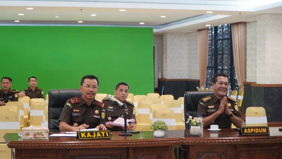 Kejati Riau Ajukan 2 Perkara Restoratif Justice ke JAM- Pidum Kejagung