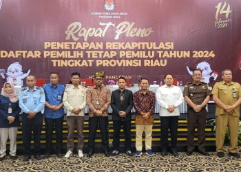 Kasi A Bidang Intelijen Kejati Riau Hadiri Rapat Pleno Terbuka KPU 