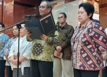 Menko Polhukam Mahfud MD Yakini Tim Reformasi Hukumnya Terpercaya