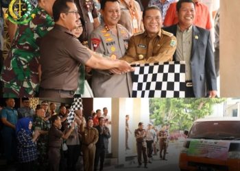 Kejati Banten Salurkan 57 Ton Beras Rampasan Negara ke Masyarakat 