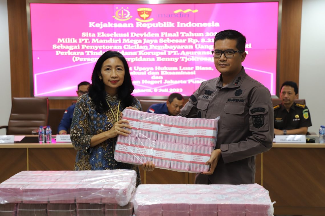 Keuangan Negara Senilai Rp 8.216.084.561,00 Berhasil Diamankan Kejaksaan RI