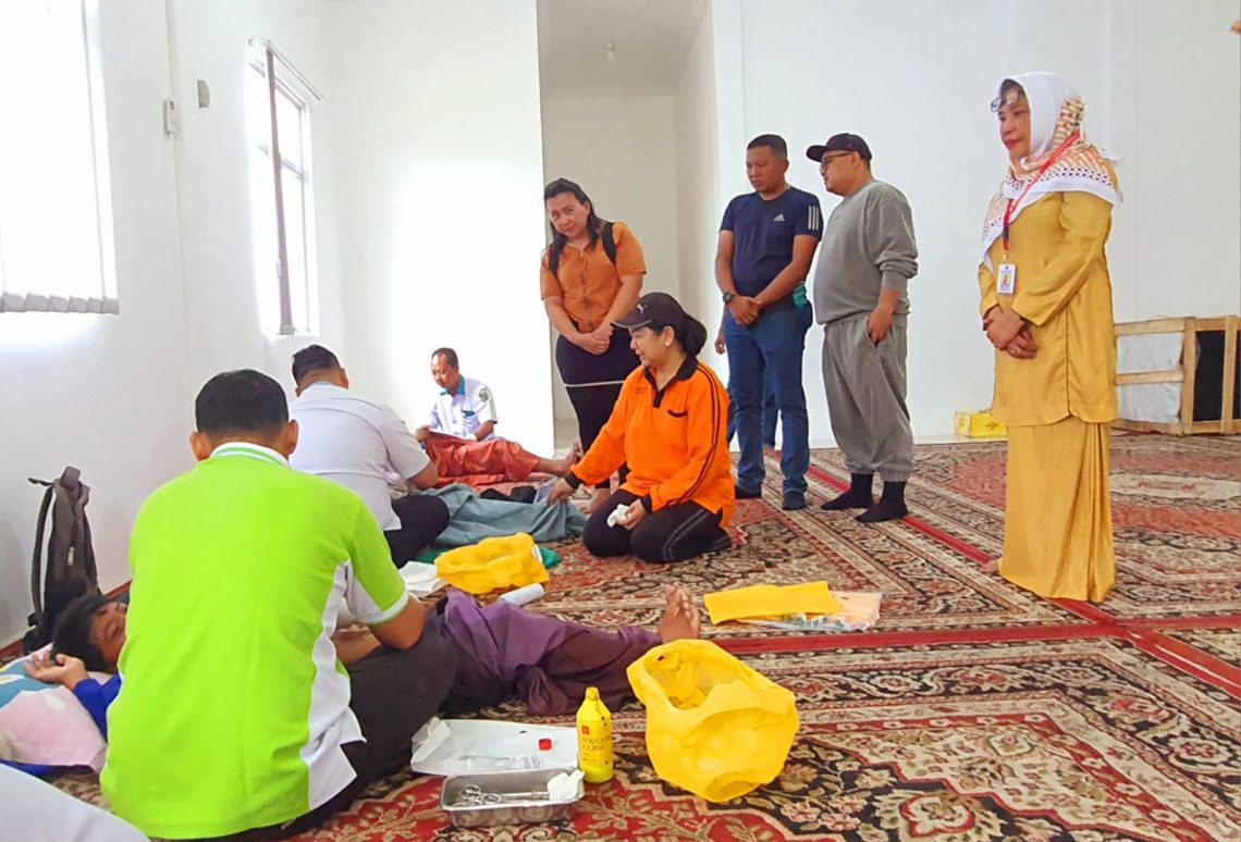 46 orang Anak ikuti Sunat Massal yang Ditaja Kejari Rohil