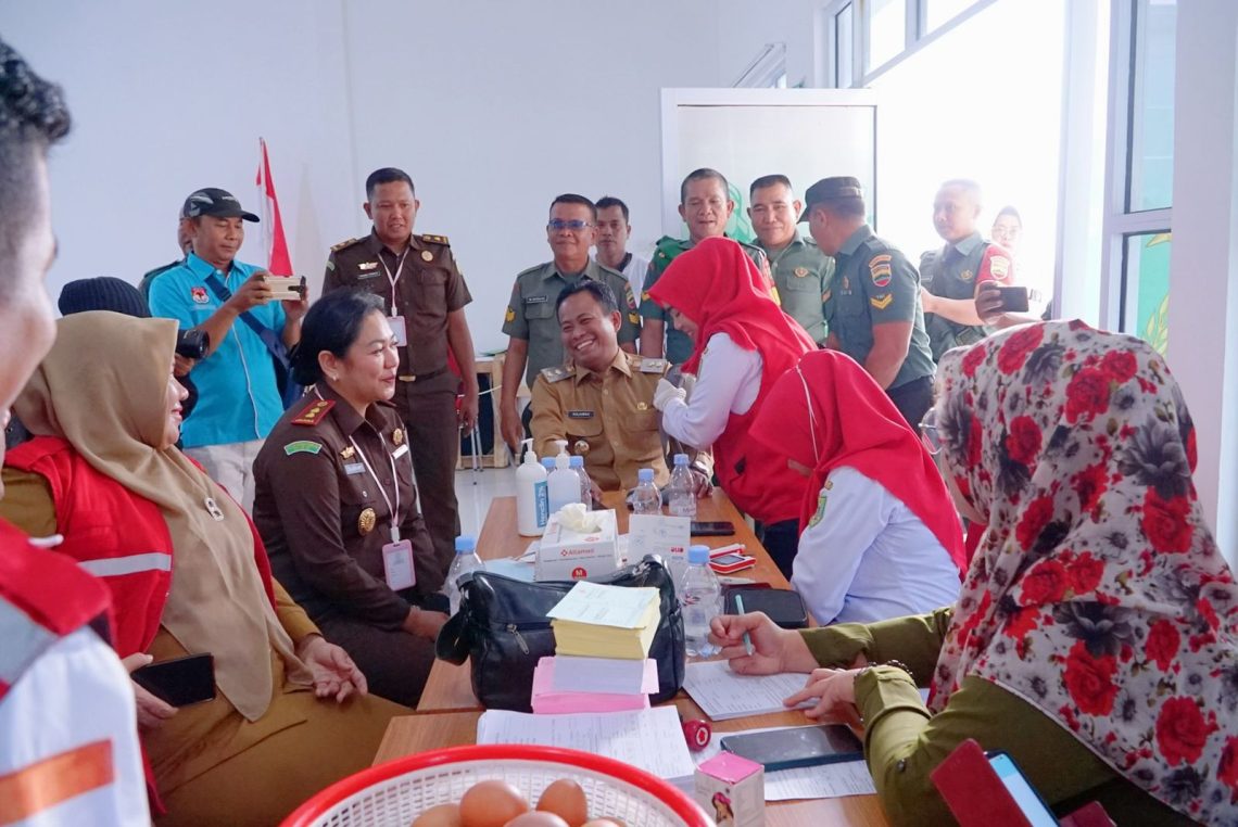 Kejari Rohil Melaksanakan Kegiatan Donor Darah