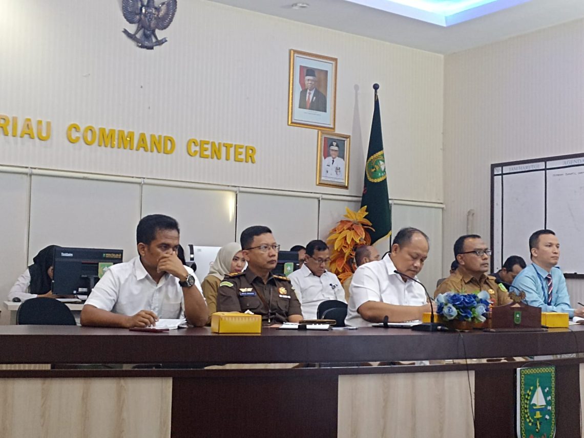 Koordinator Bidang Datun Kejati Riau Hadiri Rapat Koordinasi Inflasi Daerah