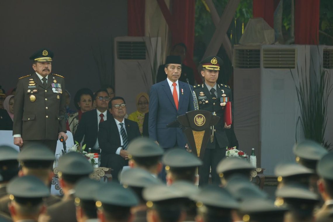 Presiden RI Hadir dan Pimpin Upacara Hari Bhakti Adhyaksa ke-63 Tahun 2023