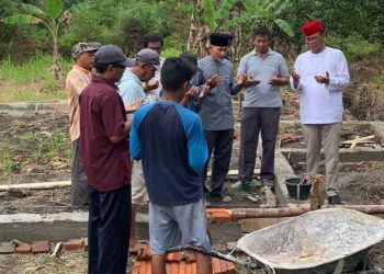 H. Suyatno Wakafkan Sebidang Tanah Untuk Pembangunan Mushalla 