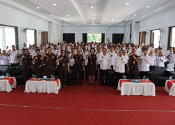 Puspenkum Sosialisasikan Membangun Kesadaran Hukum Jaga Desa di Deli Serdang