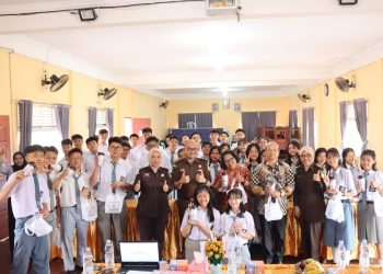 Kejati Riau Gelar Program JMS di SMKS Dharma Maitreya Bengkalis