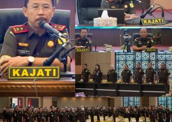 Kajati Riau Melakukan Briefing Bersama Seluruh Pegawai se- Wilayah Riau