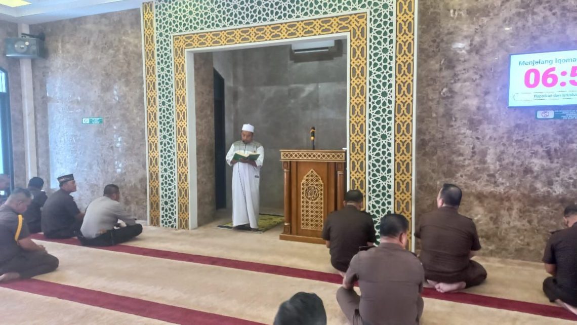 Perumpamaan Sholat Lima Waktu