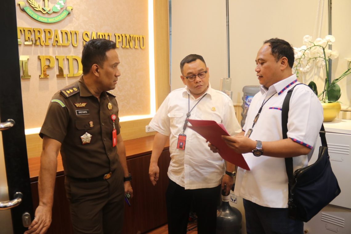 JAM- Pidum Terima Pelimpahan Berkas Perkara (Tahap I ) an Tersangka ARPG