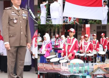 Kasi B Bidang Intelijen Kejati Riau Jadi Pembina Upacara HUT RI di SMK Multi Mekanik Masmur
