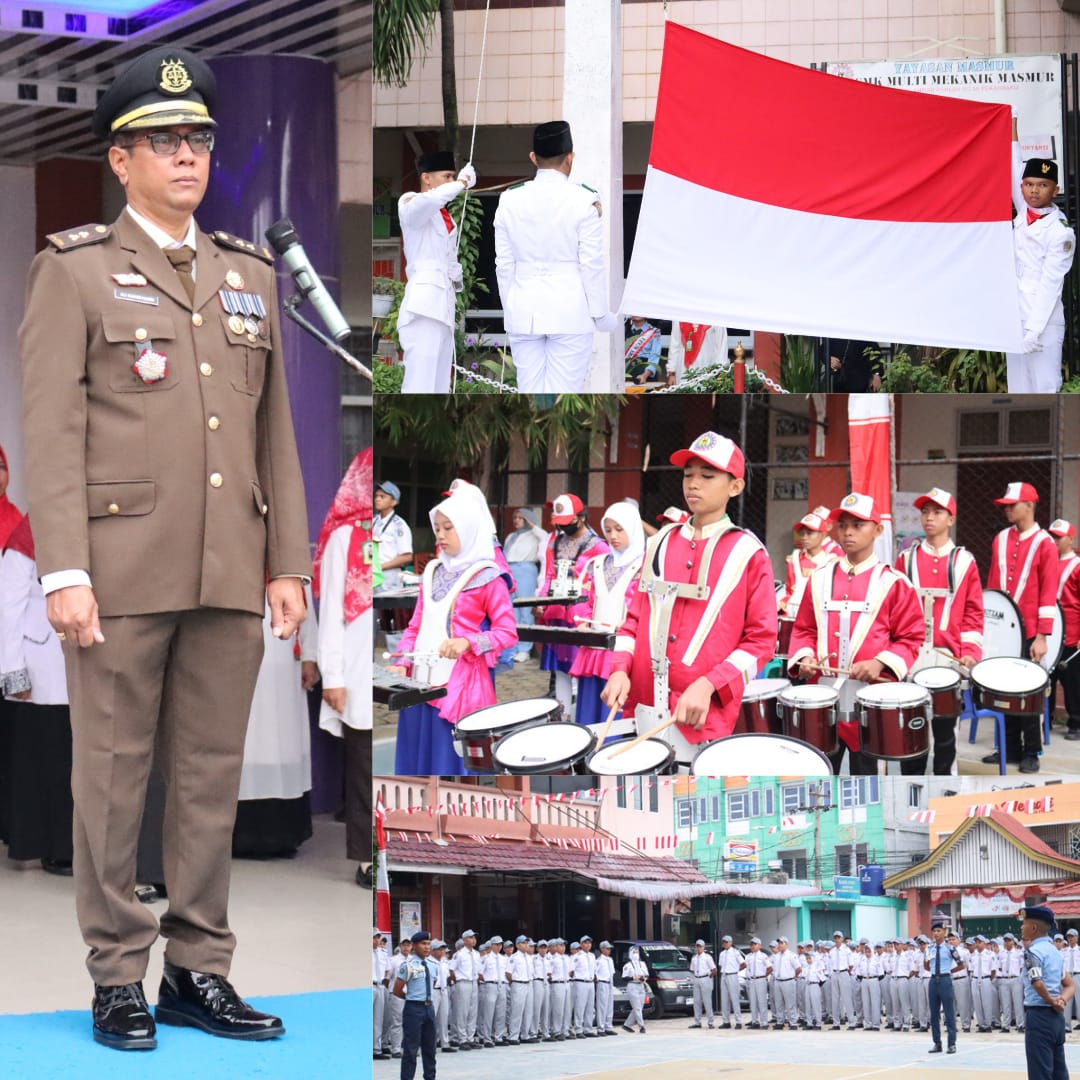 Kasi B Bidang Intelijen Kejati Riau Jadi Pembina Upacara HUT RI Di SMK ...