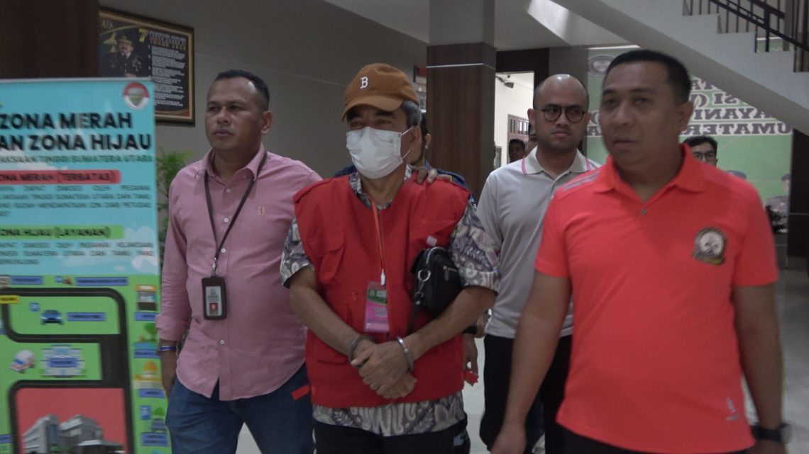 Tim Pidsus Kejati Sumut Masukkan Mantan Bupati Samosir ke Rutan