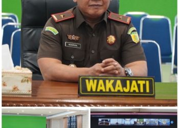 Wakajati Riau Ikuti Webinar Jaga Stabilitas Politik Keamanan Pemilu 2024