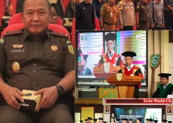 Wakil Kepala Kejaksaan Tinggi Riau Hadiri Rapat Istimewa Senat Universitas Islam Riau