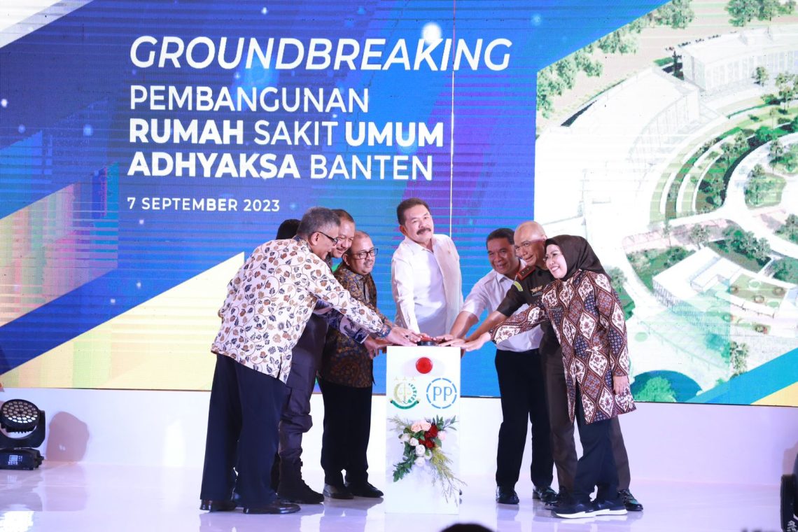 Pembangunan RSU Adhyaksa Banten Dukung Fungsi Kejaksaan dalam Menyelenggarakan Kesehatan Yustisial 