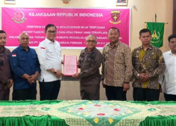 Aset Hasil Sita Eksekusi Milik Terpidana Benny Tjokrosaputro Dititipkan di Deli Serdang