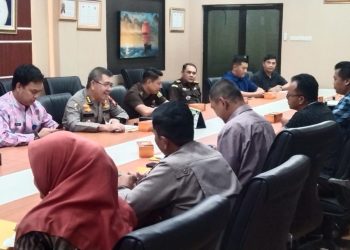 Pemeriksa Intelijen dan Pemeriksa Datun Pengawasan Kejati Riau Hadiri Koordinasi Saber Pungli