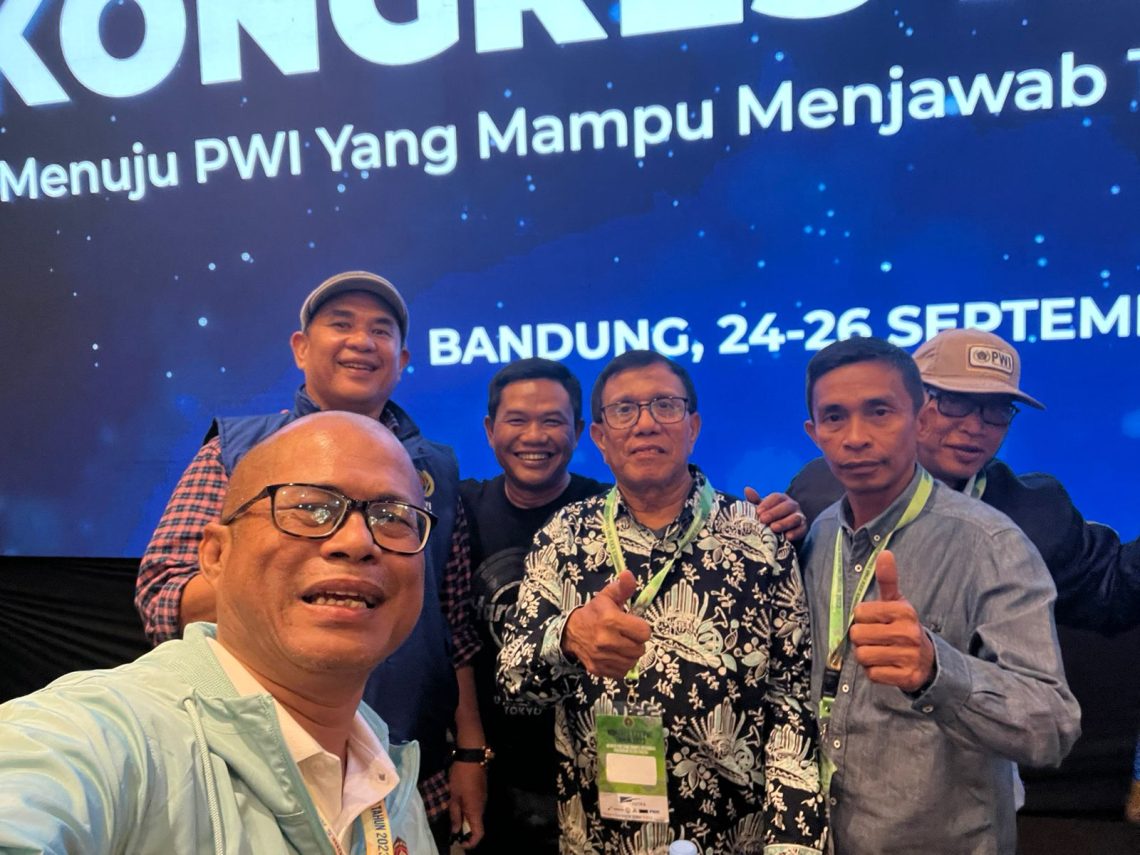 Hendry Ch. Bangun Terpilih Sebagai Ketua Umum PWI Periode 2023-2028
