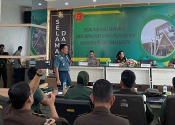 Aspidmil Kejati Riau Kunjungan kerja di Kejaksaan Negeri Rokan Hilir 