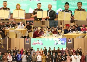 Kejati Riau Bersama Unri dan Universitas Muhammadiyah Riau Tandatangani MOU