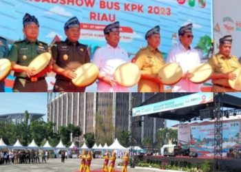Wakajati Hendrizal Husin Hadiri Pembukaan Roadshow Bus KPK RI di Provinsi Riau