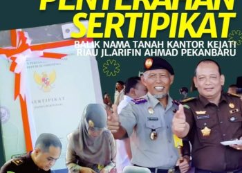 Asbin Kejati Riau Hadiri Upacara Peringatan Hari Agraria dan Tata Ruang Nasional  2023