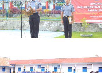 Kepala Lapas Kelas II Labuha Pimpin Upacara Peringatan Hari Kesaktian Pancasila 