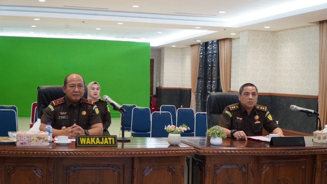 Kejati Riau Mengajukan 1 Perkara Restorative Justice untuk Disetujui oleh JAM- Pidum 