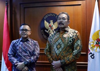 Jaksa Agung Bahas Pembentukan Badan Perampasan Aset & Manajemen Kepegawaian dengan Menpan-RB