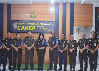 Aswas Kejati Riau Ayu Agung Melakukan Inspeksi Pemantauan di Kejari Pelalawan 