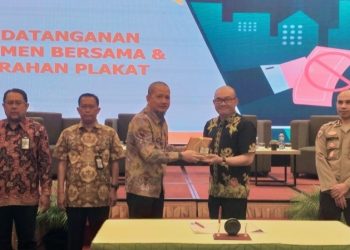 Koordinator Bid Intelijen Kejati Riau Narsum di Acara SMAP Balai Pelaksana Penyediaan Perumahan Sumatera III