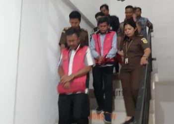 Dua Tersangka Dugaan Tipikor Pembangunan Hotel Kuantan Singingi Ditahan