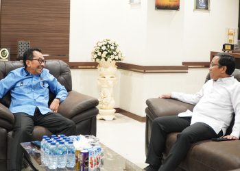Kajati Akmal Abbas Terima Kunjungan Kerja dan Silaturahmi Kabinda Riau