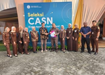 Asbin Kejati Riau Tinjau Pelaksanaan SKD Calon CPNS 