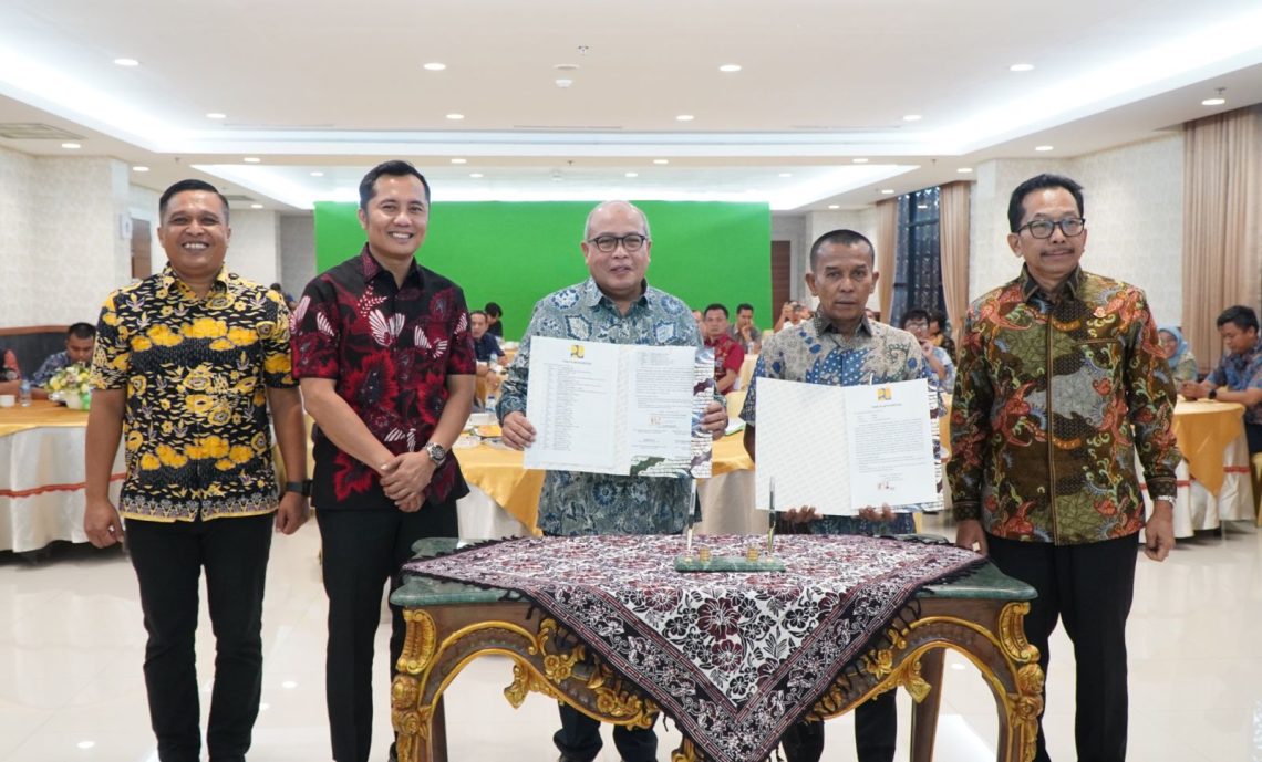 Kajati Riau mengikuti Entry Meeting & Penandatanganan Pakta Integritas PPS PSN