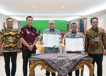 Kajati Riau mengikuti Entry Meeting & Penandatanganan Pakta Integritas PPS PSN