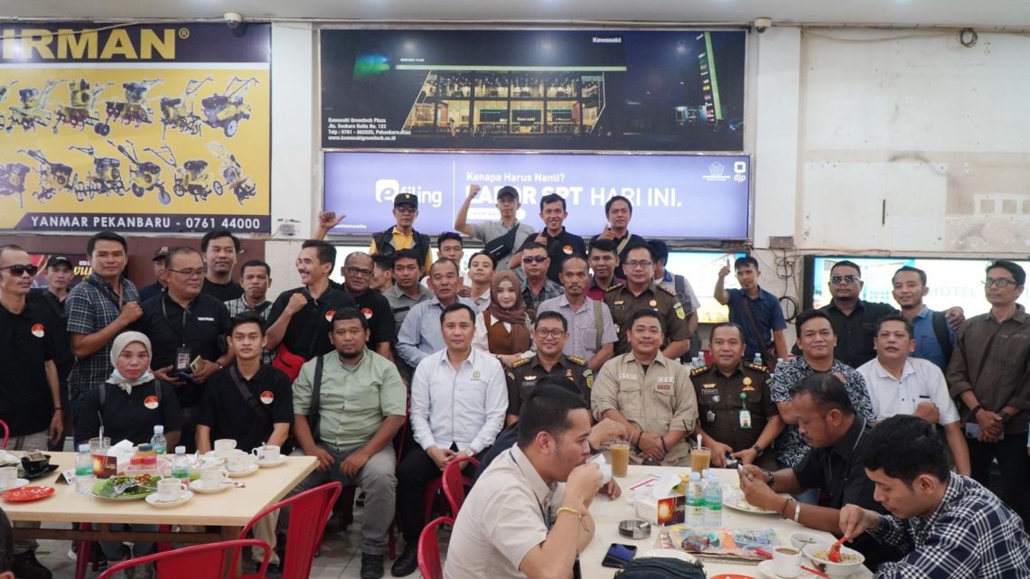 Press Gathering Kejati Riau Bersama Insan Media Pererat sinergitas dan Silaturahmi
