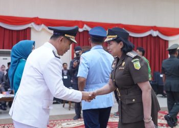 Aswas Kejati Riau Menghadiri Pelantikan Pejabat Bupati Indragiri Hilir