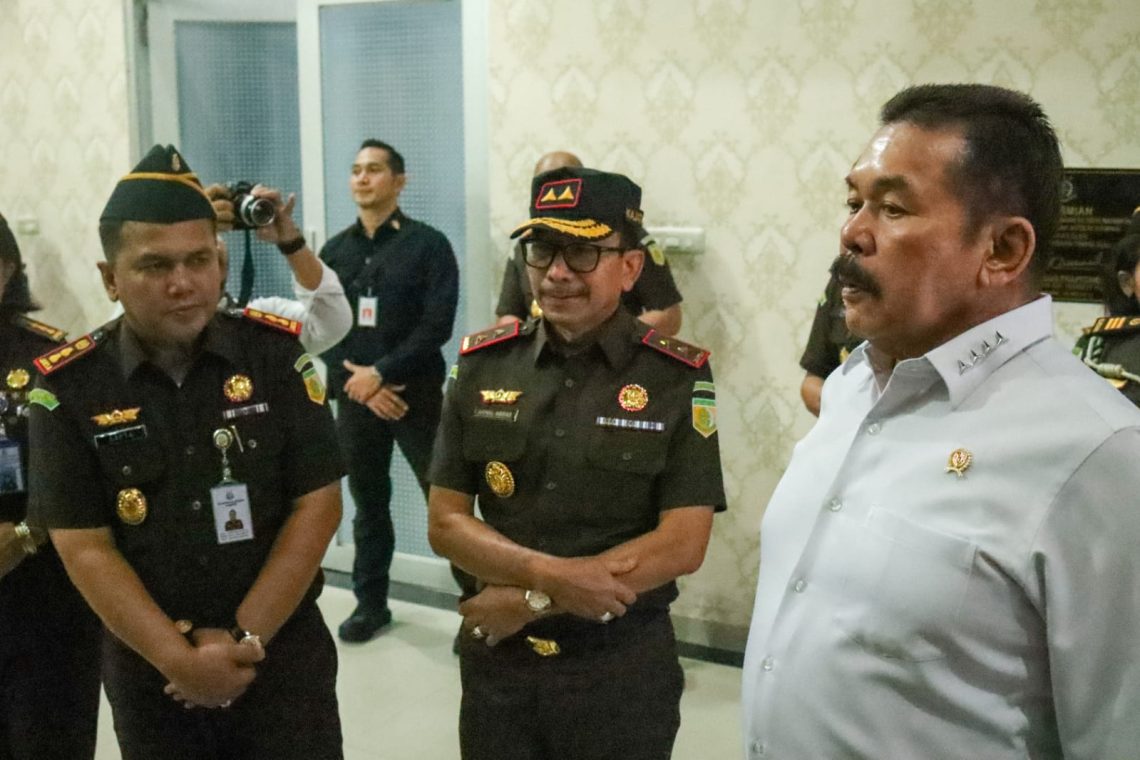 Didampingi Kajati Riau, Jaksa Agung ST. Burhanudin Kunker ke Kejari Kampar