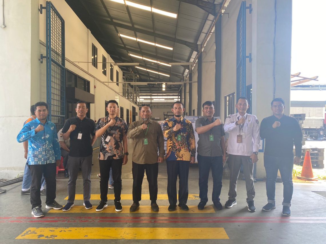 Plt. Kasubsi A Kejari Rohil Lakukan Monitoring Surat Suara, DCT Pemilu 2024 Ke Jateng