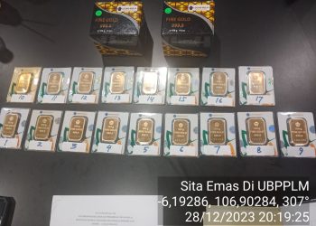 Penyidikan Perkara Komoditi Emas, Penyidik Jampidsus Sita 1,7 kilogram Logam Mulia 