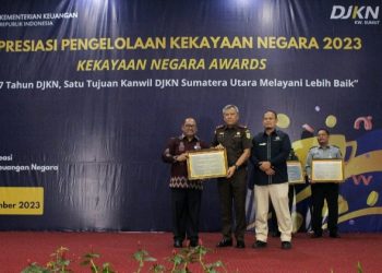 Kejati Sumut Pemenang I Kategori Pengelolaan BMN Yang Produktif dari DJKN 